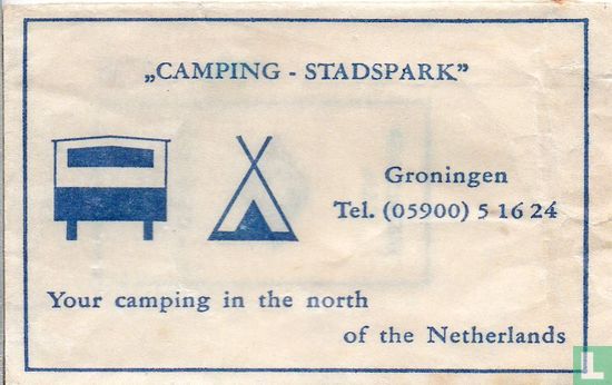 "Camping Stadspark" - Bild 1