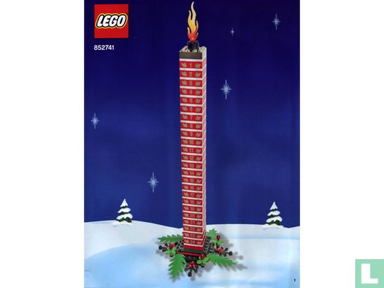 Lego 852741-1 Build your own Holiday Countdown Candle - Image 2