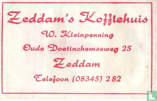 Zeddam's Koffiehuis - Afbeelding 1