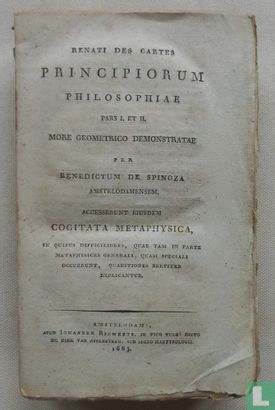 Renati Des Cartes Principiorum philosophiae - Image 1