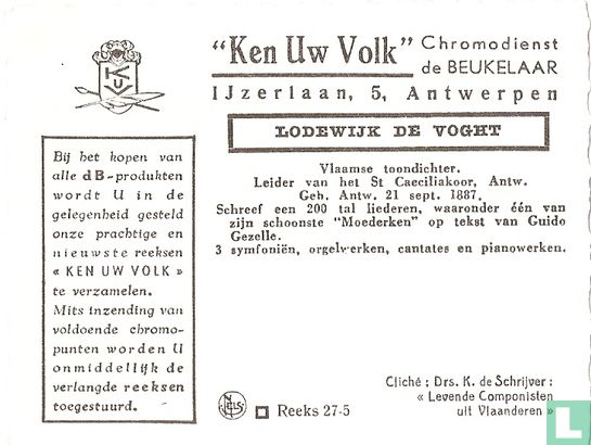 Lodewijk De Voght - Image 2