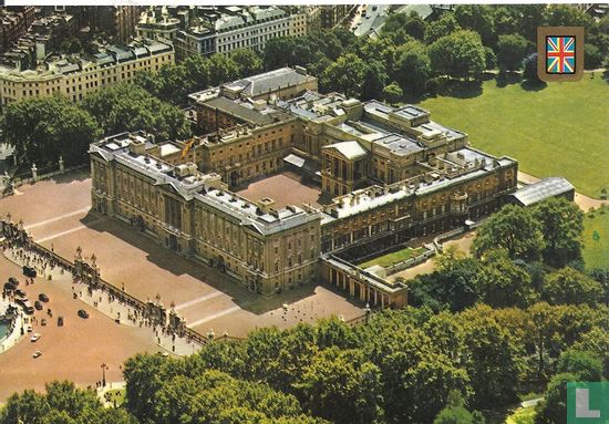 Buckingham Palace by air