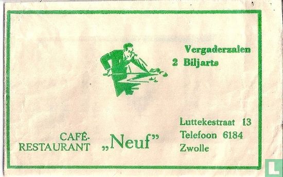 Café Restaurant "Neuf"  - Image 1