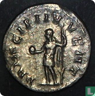 Romeinse Rijk, AR Antoninianus, 247-249 AD, Philippus II as Caesar, Rome, 245-246 - Afbeelding 2