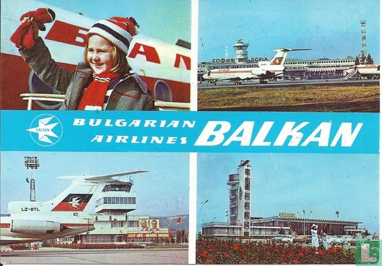 BALKAN Bulgarian Airlines - Tupolev TU-154