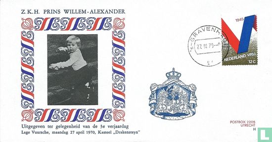 3e anniversaire du prince Willem-Alexander