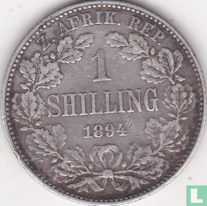 Zuid-Afrika 1 shilling 1894 - Afbeelding 1