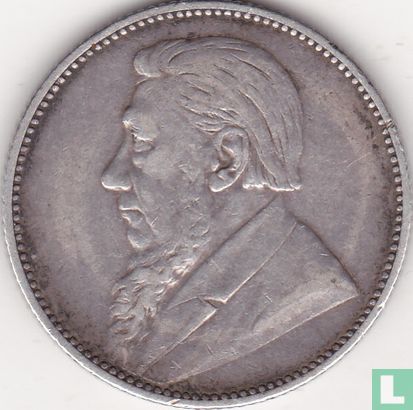 Zuid-Afrika 1 shilling 1894 - Afbeelding 2