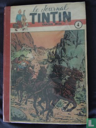 Recueil journal de Tintin reliure n°4 - Image 1