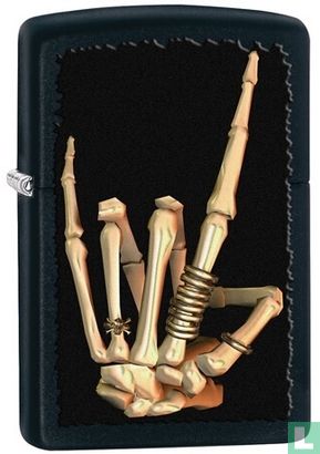 Zippo Skeleton Hand