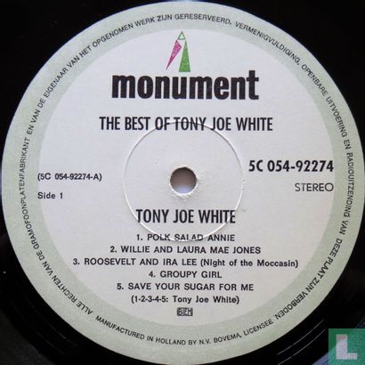 The Best of Tony Joe White - Afbeelding 3