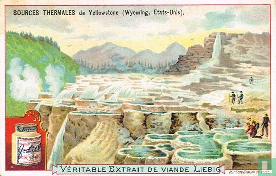 Sources Thermales de Yellowstone (Wyoming, Etats-Unis)