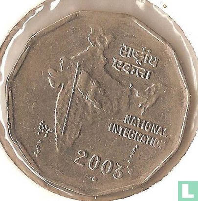 India 2 rupees 2003 (Noida) - Image 1