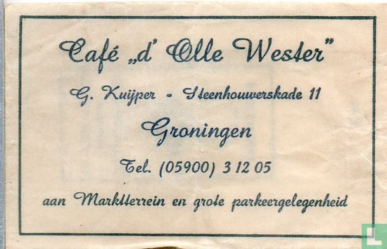 Cafe "d' Olle Wester" - Afbeelding 1