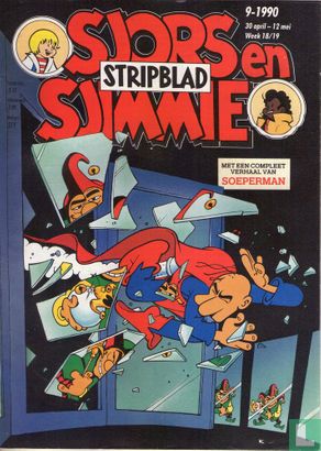 Sjors en Sjimmie stripblad 9 - Image 1