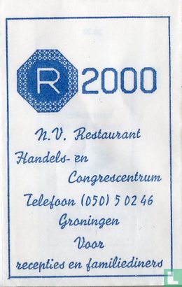 R 2000 N.V. Restaurant Handels en Congrescentrum - Afbeelding 1