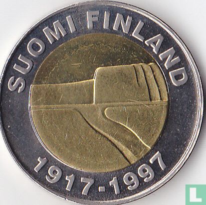 Finlande 25 markkaa 1997 "80th anniversary of Independence" - Image 1