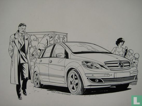 Wayne Shelton - reclame Mercedes - Afbeelding 1