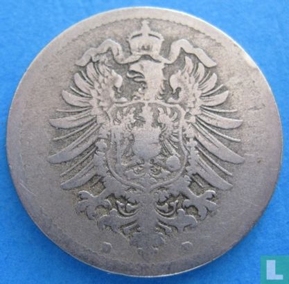 German Empire 10 pfennig 1888 (D) - Image 2