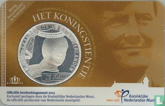 Netherlands 10 euro 2013 (coincard) "Coronation of King Willem-Alexander" - Image 2