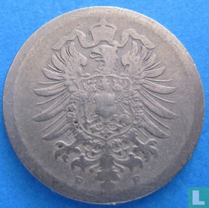 Empire allemand 10 pfennig 1888 (F) - Image 2