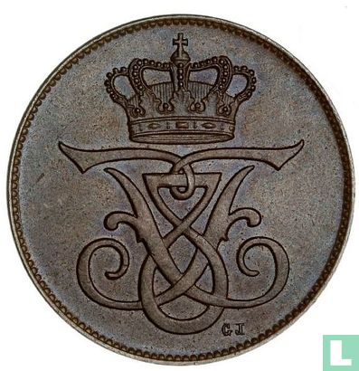 Dänemark 5 Øre 1907 - Bild 2
