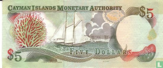 5 Dollars des Iles Caïmans - Image 2