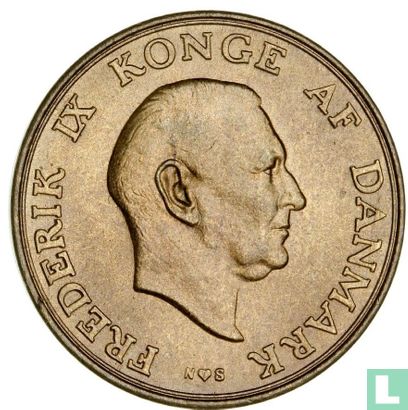 Dänemark 1 Krone 1954 - Bild 2