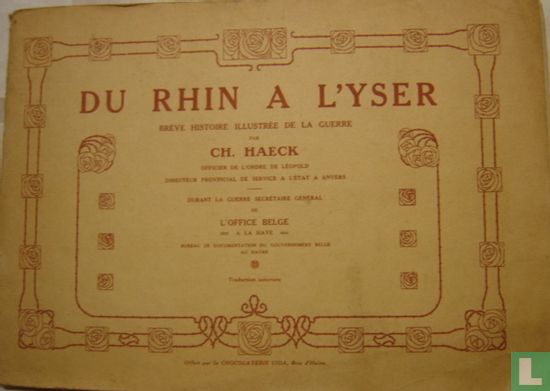 Du Rhin a l'Yser - Image 1