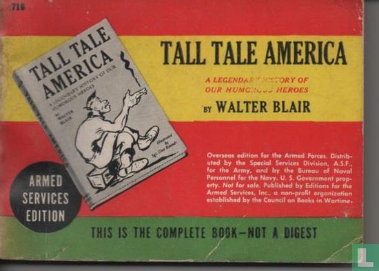 Tall tale America, A legendary history of our humorous heroes - Afbeelding 1
