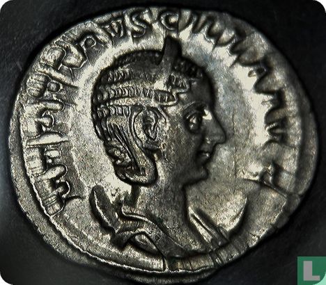Romeinse Rijk, AR Antoninianus, 249-251 AD, Herennia Etruscilla vrouw van Trajanus Decius, Rome, 249-253 AD - Image 1
