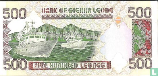 Sierra Leone 500 Leones 1991 - Image 2