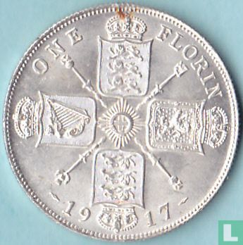 Verenigd Koninkrijk 1 florin 1917 - Afbeelding 1
