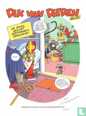 Strip2000 en Gerard Leever wensen je een goed Sinterklaas 2012