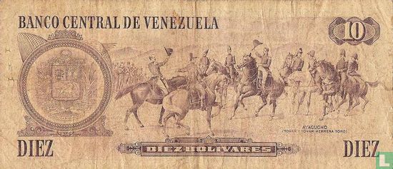 Venezuela 10 Bolívares 1981 - Image 2