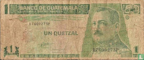 Guatemala 1 Quetzal 1990 - Afbeelding 1