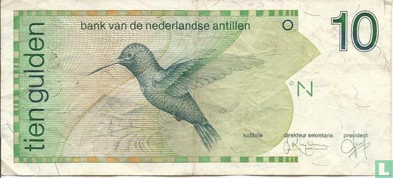Niederländische Antillen 10 Gulden 1994 - Bild 1