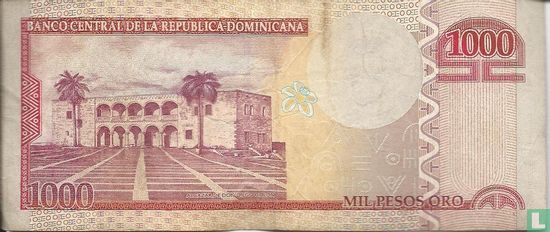 République dominicaine 1.000 Pesos Oro 2010 - Image 2