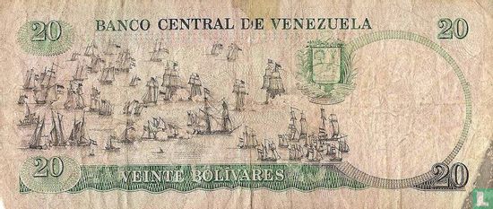 Venezuela 20 Bolívares 1987 (1989) - Image 2