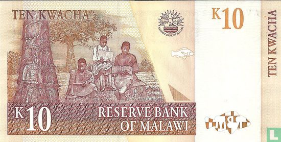 Malawi 10 Kwacha 2003 (P43b) - Afbeelding 2