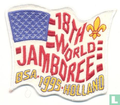 United States contingent - 18th World Jamboree (Back)