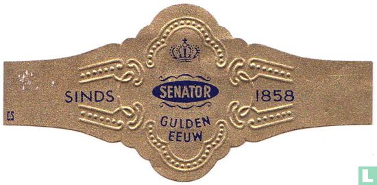 Senator Gulden Eeuw - Sinds - 1858  - Afbeelding 1