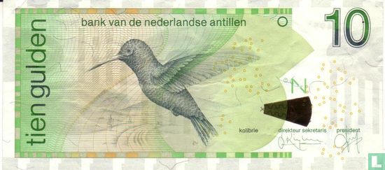 Netherlands Antilles 10 Guilder 1998 - Image 1