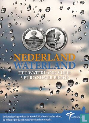 Nederland 5 euro 2010 (PROOF) "Waterland" - Afbeelding 3