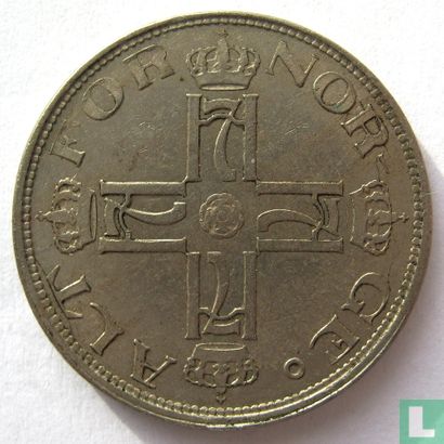 Norway 50 øre 1922 (without hole) - Image 2