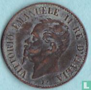 Italië 1 centesimo 1861 (M) - Afbeelding 2