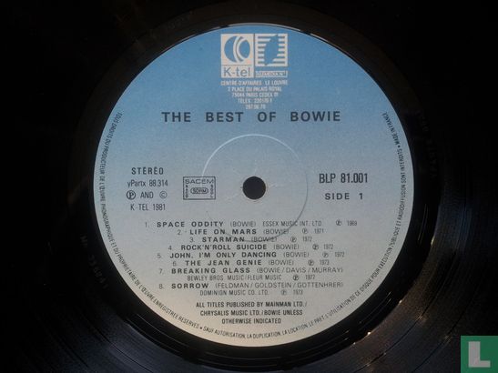The Best Of Bowie - Afbeelding 3