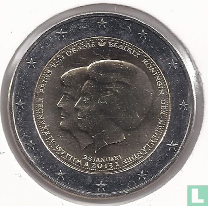Netherlands 2 euro 2013 "Abdication of Queen Beatrix and Willem-Alexander's accession to the throne" - Image 1