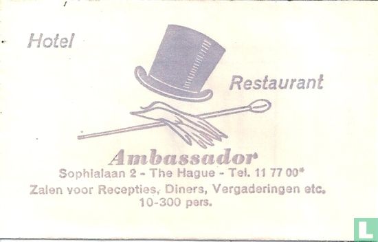 Hotel Restaurant Ambassador  - Image 1