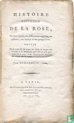 Histoire naturelle de la rose - Afbeelding 1